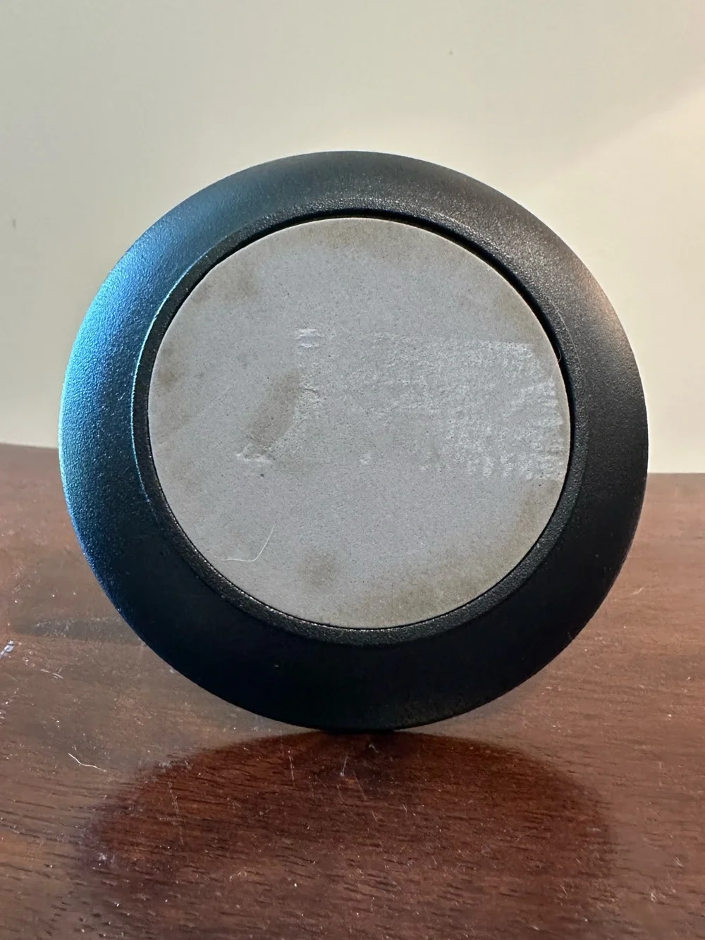 Vintage Iron candle holder • black